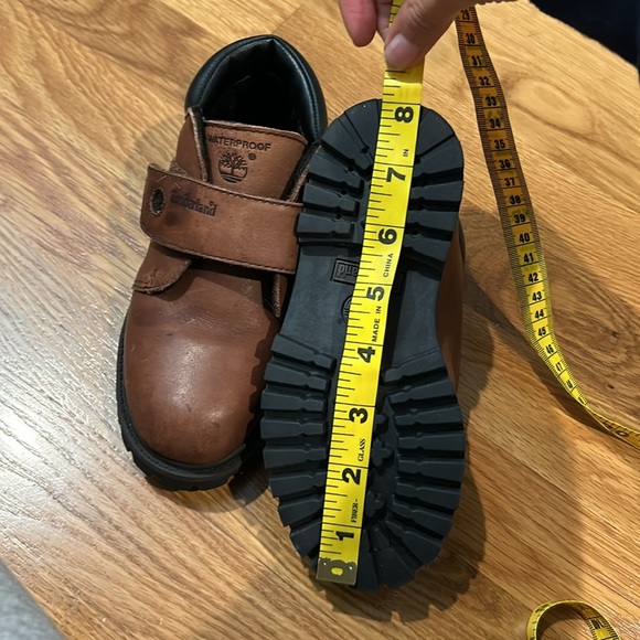 Timberland Kid’s Boy’s waterproof boots brown size 11 M - Picture 9 of 12